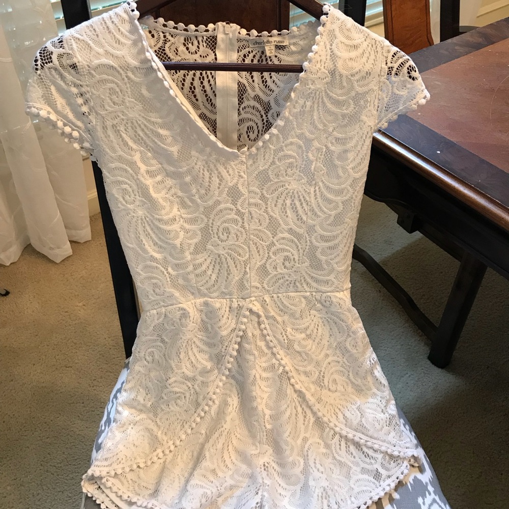 White Romper